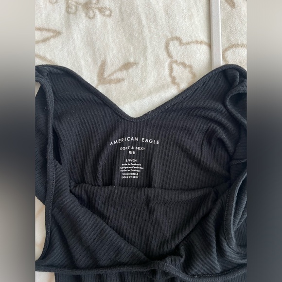 Black ribbed bodysuit - Picture 5 of 5